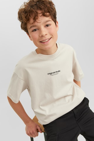 T-shirt - Bege - Jack & Jones Junior
