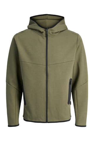 Sweat com capuz - Caqui - Jack & Jones Junior