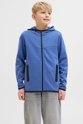 Sweat com capuz - Azul-elétrico - Jack & Jones Junior