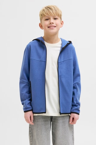 Sweat com capuz - Azul-elétrico - Jack & Jones Junior