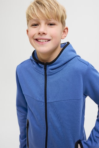 Sweat com capuz - Azul-elétrico - Jack & Jones Junior