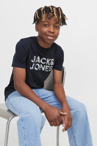 T-shirt - Azul-noite - Jack & Jones Junior