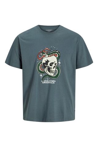 T-shirt - Cinzento-escuro - Jack & Jones Junior