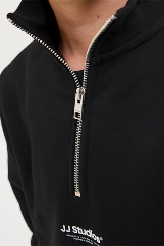 Sweat em algodão biológico - Preto - Jack & Jones Junior