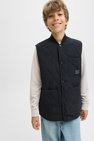 Colete acolchoado - Preto - Jack & Jones Junior