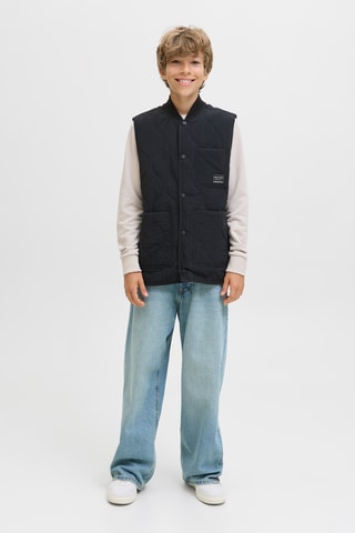 Colete acolchoado - Preto - Jack & Jones Junior