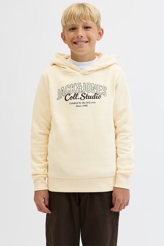 Sweat com capuz - Cru - Jack & Jones Junior