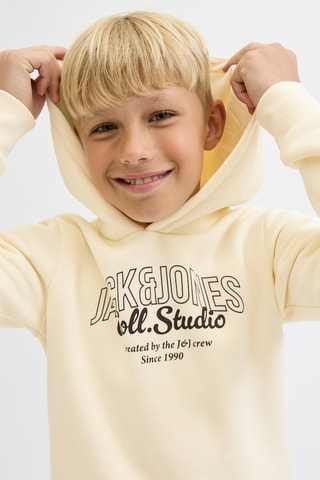 Sweat com capuz - Cru - Jack & Jones Junior