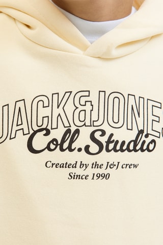 Sweat com capuz - Cru - Jack & Jones Junior