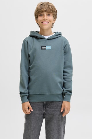 Sweat com capuz - Cinzento - Jack & Jones Junior
