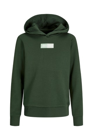Sweat com capuz - Verde-escuro - Jack & Jones Junior