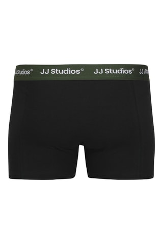 3 boxers em algodão biológico - Preto - Jack & Jones Junior