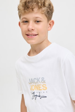 T-shirt - Branco - Jack & Jones Junior