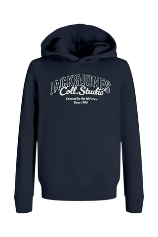 Sweat com capuz e calças de treino - Azul-marinho - Jack & Jones Junior