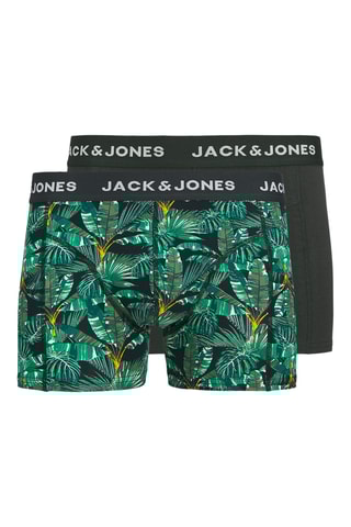 2 boxers em algodão biológico - Preto - Jack & Jones Junior