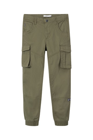 Calças jogger - Verde-escuro - Name It Kids