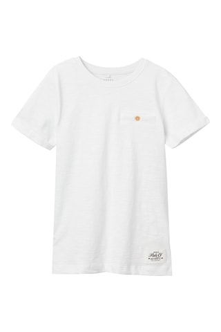 T-shirt - Branco - Name It Kids