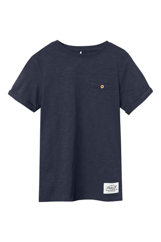 T-shirt - Azul-marinho mesclado - Name It Kids