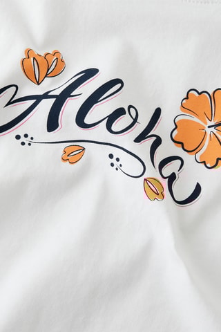 T-shirt - Branco - Name It Kids