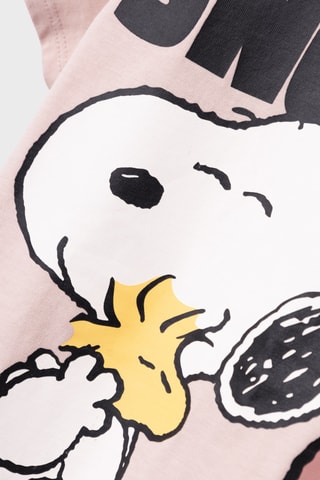 T-shirt Snoopy en Woodstock Snoopy en The Peanuts - Roze - Name it Kids