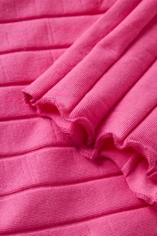 T-shirt em algodão biológico - Rosa - Name It Kids