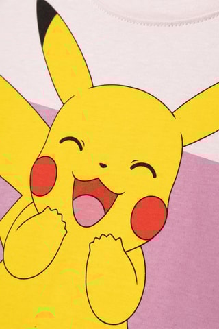T-shirt Pikachu Pokémon - Rosa - Name It Kids