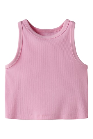 Camisola de alças em algodão biológico - Rosa - Name It Kids