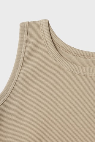 Camisola de alças em algodão biológico - Bege - Name It Kids