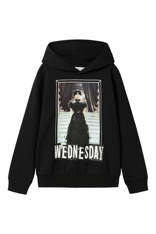 Sweat com capuz - Preto - Name It Kids