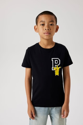 T-shirt Pikachu Pokémon - Preto - Name It Kids