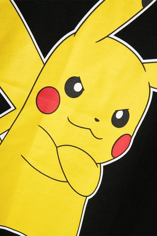 T-shirt Pikachu Pokémon - Preto - Name It Kids