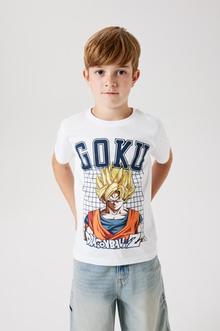 T-shirt Son Goku Dragon Ball Z - Branco - Name It Kids