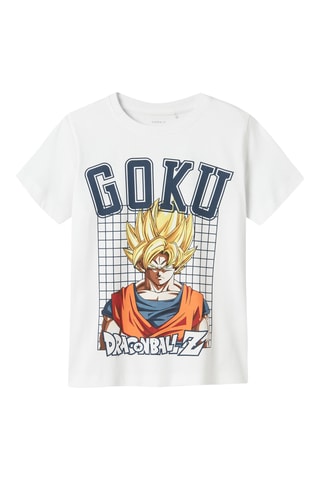 T-shirt Son Goku Dragon Ball Z - Branco - Name It Kids