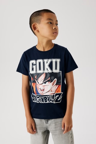 T-shirt Son Goku Dragon Ball - Azul-escuro - Name It Kids