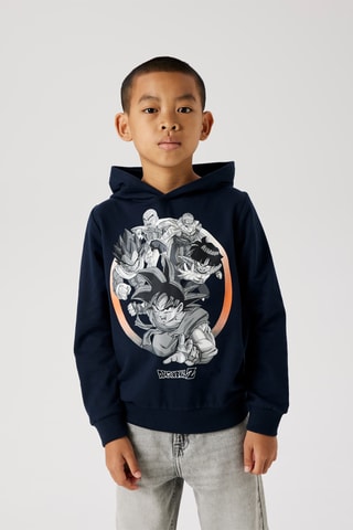 Sweat com capuz Dragon Ball Z - Azul-escuro - Name It Kids