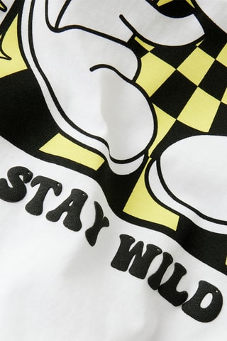 T-shirt em algodão biológico - Branco - Name It Kids