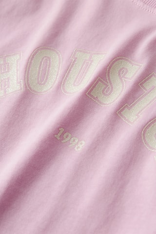 T-shirt em algodão biológico - Rosa - Name It Kids