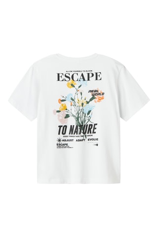 Biologisch Katoenen T-shirt - Wit - Name it Kids