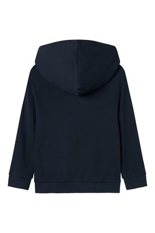 Sweat em algodão biológico - Azul-marinho - Name It Kids