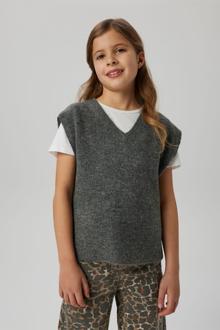 Camisola sem mangas - Cinzento-escuro - Name It Kids