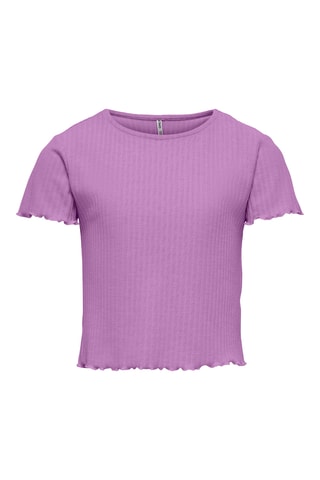 T-shirt - Violeta - Kids Only Girl