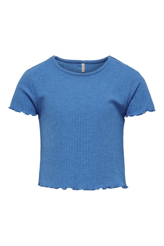 T-shirt - Azul-cobalto - Kids Only Girl