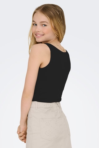 Camisola de alças - Preto - Kids Only Girl