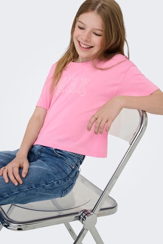 T-shirt - Rosa - Kids Only girl