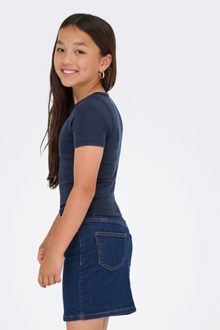 T-shirt - Azul-noite - Kids Only Girl