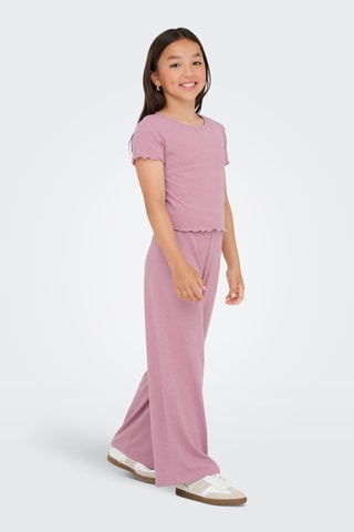 T-shirt - Roze - Kids Only Girl