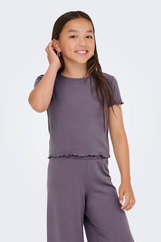 T-shirt - Cinzento - Kids Only Girl