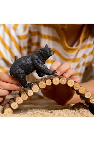Urso noir Wild Life - A partir de 3 anos