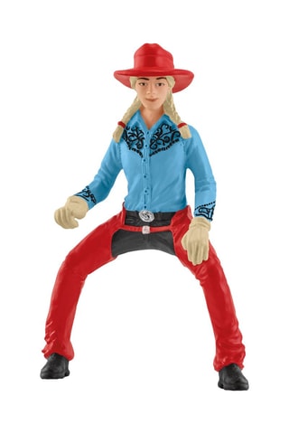Cowgirl et tonneaux Racing Farm World - Dès 3 ans