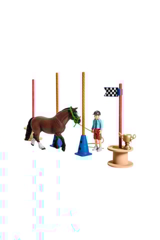 Course d'agilité pour poney Farm World - Dès 3 ans